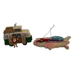 Camping Theme Christmas Ornaments